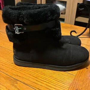 Juicy Couture fur lined boots